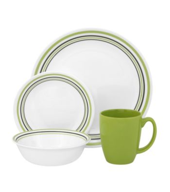 UPC 071160064157 product image for Corelle Livingware Garden Sketch Bands 16-pc. Dinnerware Set | upcitemdb.com