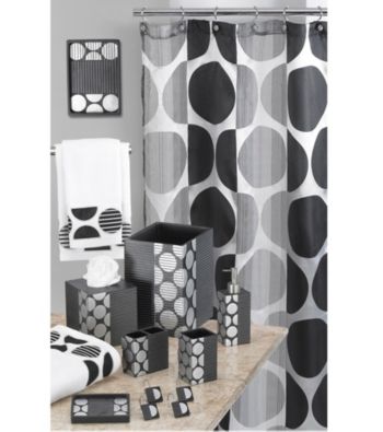 PB Home™ Metro Bath Collection - Black/Silver