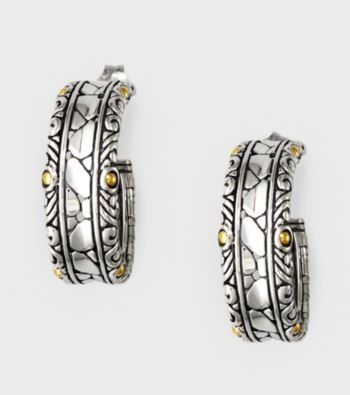 Effy® Balissima 18K Yellow Gold/Silver Earrings