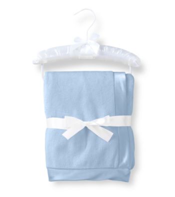 Cuddle Bear® Baby Boys' Cloudy Blue Plush Blanket