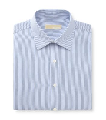 Michael Michael Kors® Men's Blue Stripe Dress Shirt