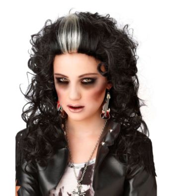 Rocked Out Zombie Synthetic Adult Wig