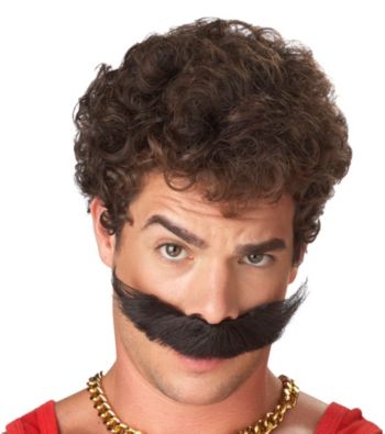 Fuggedaboutit Adult Mustache