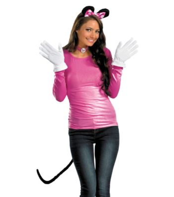 Pink Minnie Mouse Adult Costume Kit