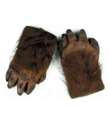 Werewolf Brown Hairy Adult Hands