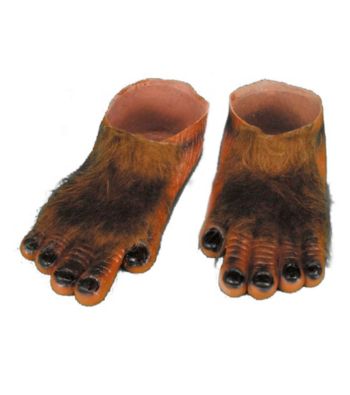 Werewolf Brown Hairy Adult Feet