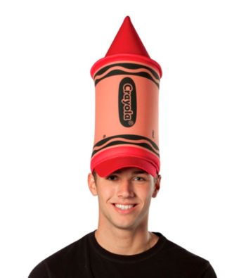 Crayola Red Crayon Adult Hat