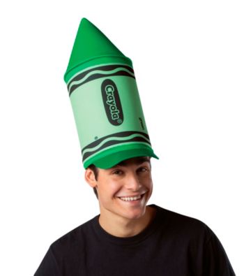 Crayola Green Crayon Adult Hat