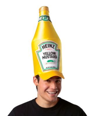Heinz Classic Mustard Bottle Adult Hat