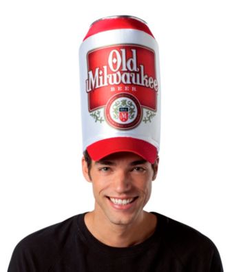 Old Milwaukee Beer Can Adult Hat