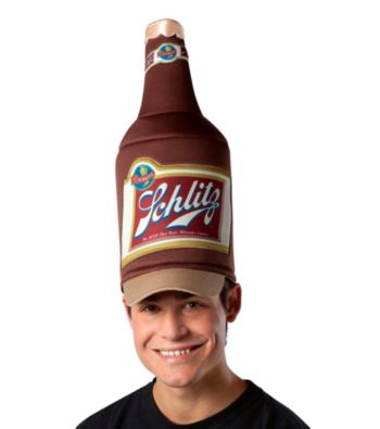 Schlitz Beer Bottle Adult Hat