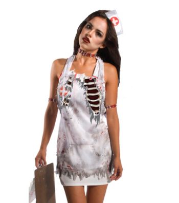 Zombie Nurse Adult Apron