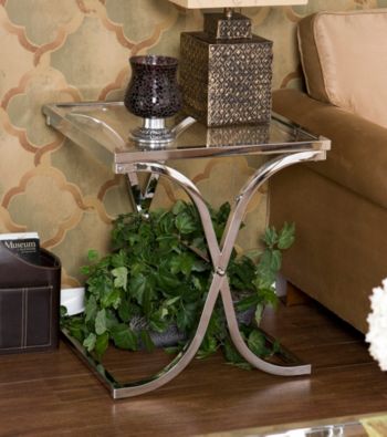 Holly & Martin™ Roxburgh Chrome End Table