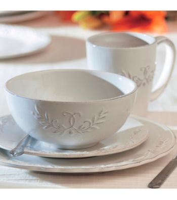 American Atelier Bianca Laurel 16-pc. Dinnerware Set