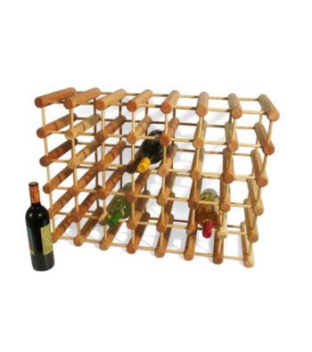 J.K. Adams 40 Bottle Wine Rack Natural