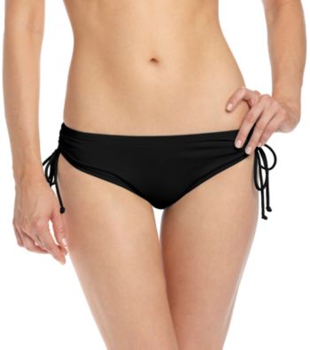 Coco Reef® Solids Black Side Cinched Swimwear Bottom