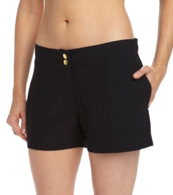 Coco Reef® Solids Black Boardshort Swimwear Bottom