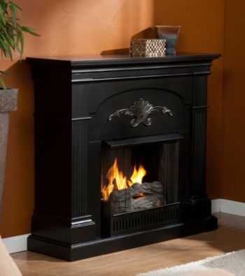 Holly & Martin™ Salerno Gel Fireplace-Black