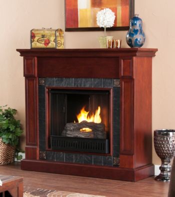 Holly & Martin™ Tavola Gel Fireplace-Cherry
