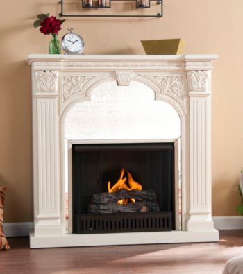 Holly & Martin™ Andorra Gel Fireplace-Ivory