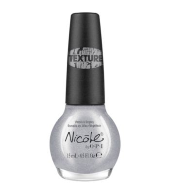 Nicole by OPI Nail Lacquer - Silver Texture