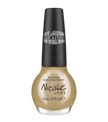 Nicole by OPI Nail Lacquer - Gold Texture