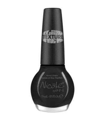 Nicole by OPI Nail Lacquer - Black Texture