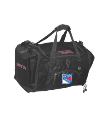 TNT Media Group New York Rangers Black Roadblock Duffel Bag