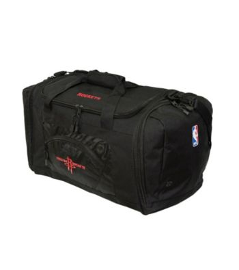 TNT Media Group Houston Rockets Black Roadblock Duffel Bag