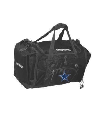 TNT Media Group Dallas Cowboys Black Roadblock Duffel Bag