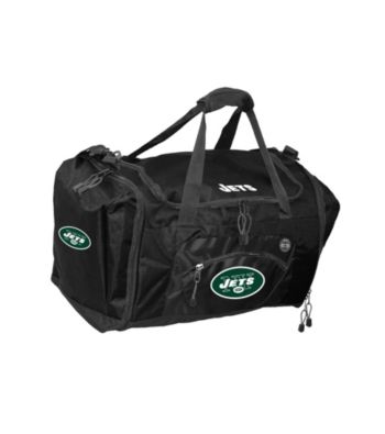 TNT Media Group New York Jets Black Roadblock Duffel Bag