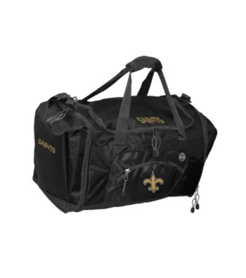 TNT Media Group New Orleans Saints Black Roadblock Duffel Bag
