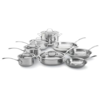 Calphalon® Tri-Ply Stainless Steel 13-pc. Cookware Set