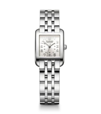 Victorinox® Swiss Army® Silver Alliance Rectangle Watch