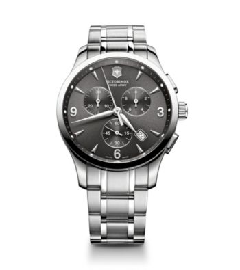 Victorinox® Swiss Army® Men's Alliance Chrono Stainless Steel Watch