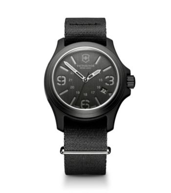 Victorinox® Swiss Army® Men's Original Nylon Strap Watch - Black