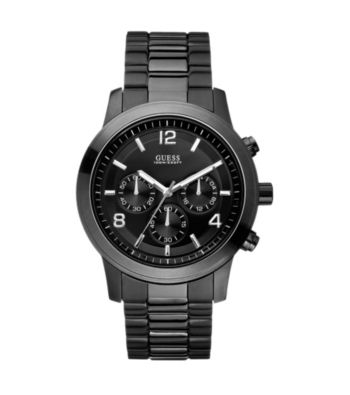 Guess Men's Black Bold Contemporary Chronograph Watch