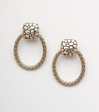 Napier® Goldtone Clip Drop Earrings