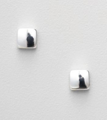 Napier® Silvertone Square Stud Earrings