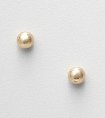 Napier® Goldtone Ball Stud Earrings