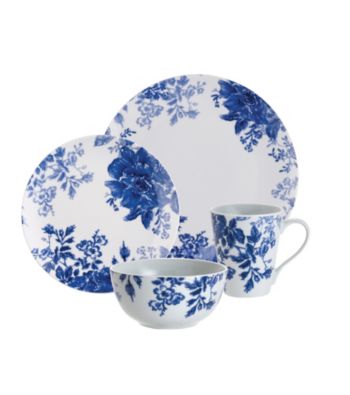 Paula Deen® Signature Blue Tatnall Street 16-pc. Dinnerware Set