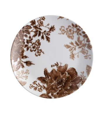 Paula Deen® Signature Coffee Bean Tatnall Street Set of 4 Salad Plates