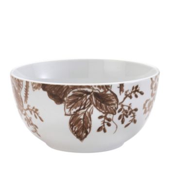 Paula Deen® Signature Coffee Bean Tatnall Street Set of 4 Cereal Bowls