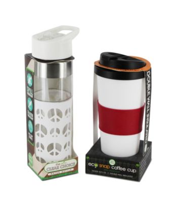 Smart Planet Peace Love Eco Hydration Cup 'N Bottle Package