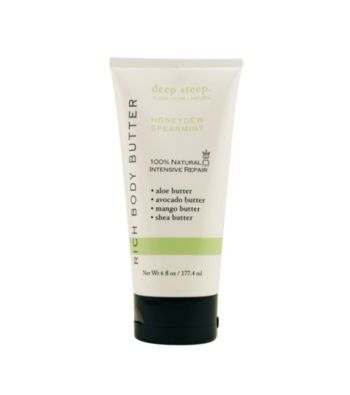 Deep Steep® Aromatherapy Honeydew-Spearmint Organic Rich Body Butter