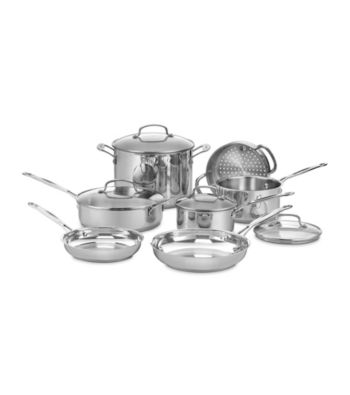 Cuisinart® Chef's Classic 11-pc. Stainless Steel Cookware Set + Mail In Rebate