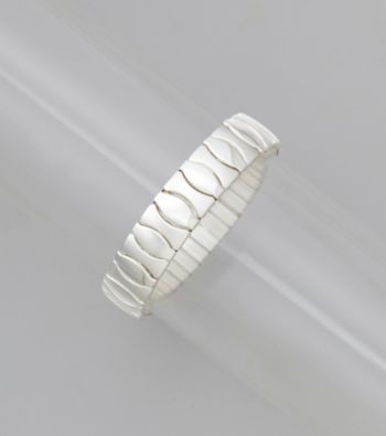 Napier® Silvertone Stretch Bracelet