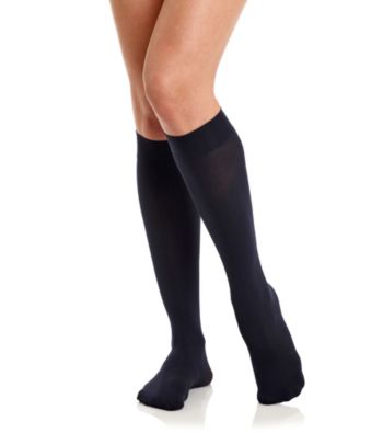 HUE® Soft Opaque Knee Hi Socks