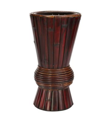Nearly Natural® Bamboo Decorative Planter