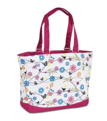 High Sierra® Shelby Tote Bag - Birds on a Wire/Cerise